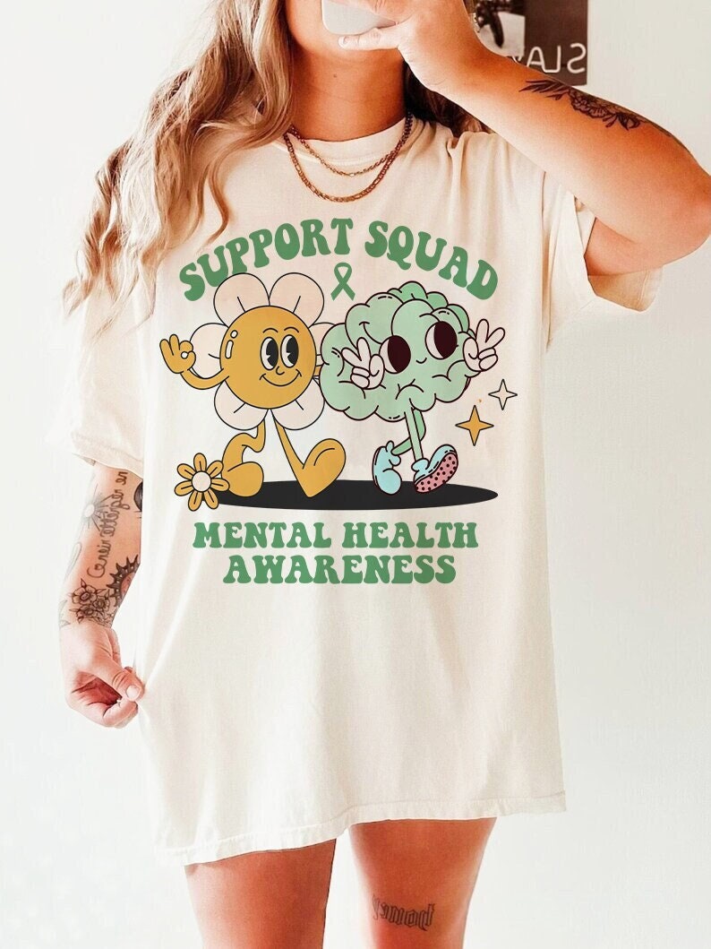 Support squad shirt | mental health awareness | mental health month | nursing school mental health | mental health technician | bcba shirt