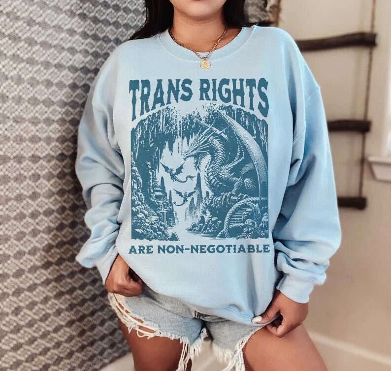 trans rights are non negotiable | trans sweater | trans rights are human rights | trans youth | protect trans kids | furry trans | pride