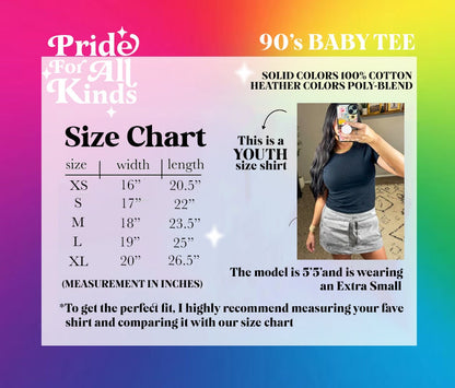 Pansexual | pansexual shirt | retro 90's tee | pansexual top | pansexual pride | subtle pride shirt | pansexual t shirt | pride outfit | wlw