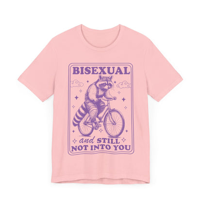 Bisexual and still not into you | bi clothing | bi pride shirt | pride merch | bisexual t shirt | subtle bisexual | bisexual pride gift |