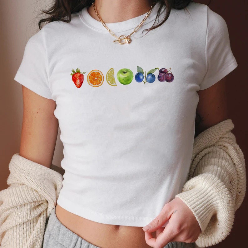 Fruity | Subtle pride shirt | lesbian subtle | subtle bisexual | subtle bi pride | subtle trans pride | pride merch | pride outfit | pan