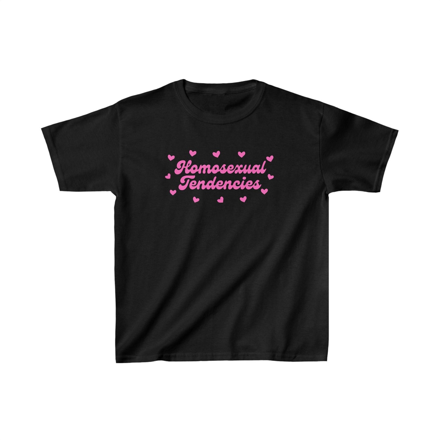Homosexual tendencies | funny gay shirt | lesbian crop | bisexual crop | retro lesbian shirt | pride merch | subtle pride shirt | pan pride
