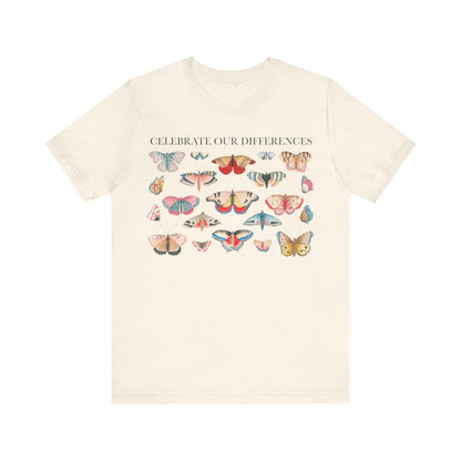 Celebrate our differences | neurodiversity affirming | neurodiversity preschool | autism acceptance | bcba shirt | audhd | autism mom | aba