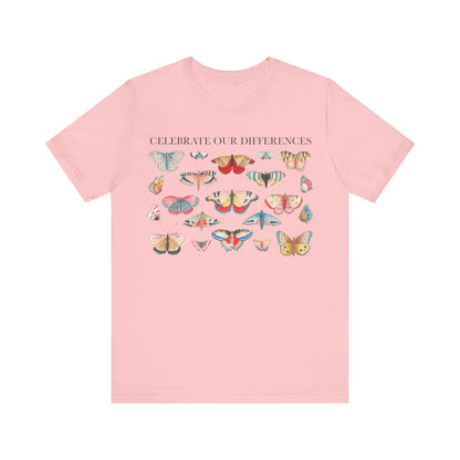 Celebrate our differences | neurodiversity affirming | neurodiversity preschool | autism acceptance | bcba shirt | audhd | autism mom | aba