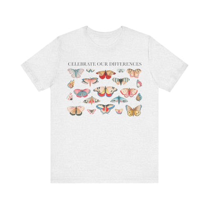 Celebrate our differences | neurodiversity affirming | neurodiversity preschool | autism acceptance | bcba shirt | audhd | autism mom | aba