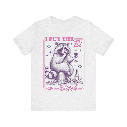 I put the bi in bitch | bisexual shirt | bi pride shirt | subtle bisexual | pride merch | funny bisexual | bi clothing | bisexual sweater