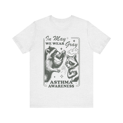 In may we wear gray | asthma awareness | asthma shirt | asthma month | support squad | allergy | asthma warrior | asthma gift | lung cancer