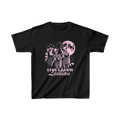 Live Laugh Lesbian | lesbian crop | funny lesbian shirt | retro lesbian shirt | lesbian clothes | pride merch | lesbian fashion | cool queer