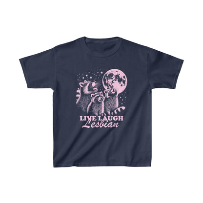 Live Laugh Lesbian | lesbian crop | funny lesbian shirt | retro lesbian shirt | lesbian clothes | pride merch | lesbian fashion | cool queer