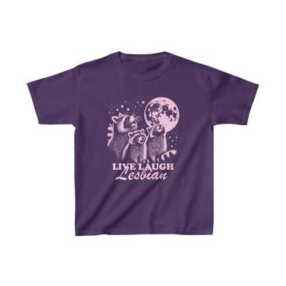 Live Laugh Lesbian | lesbian crop | funny lesbian shirt | retro lesbian shirt | lesbian clothes | pride merch | lesbian fashion | cool queer