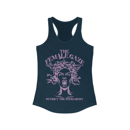 The female gaze tank top | feminist tank top | petrify the patriarchy | burn the patriarchy | smash the patriarchy | hex the patriarchy |