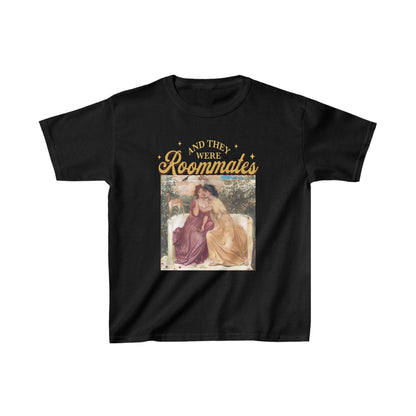 And they were roommates | lesbian crop | funny lesbian shirt | live laugh lesbian | cool queer shirt | bi clothing | femme lesbian gifts