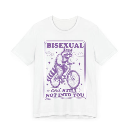 Bisexual and still not into you | bi clothing | bi pride shirt | pride merch | bisexual t shirt | subtle bisexual | bisexual pride gift |
