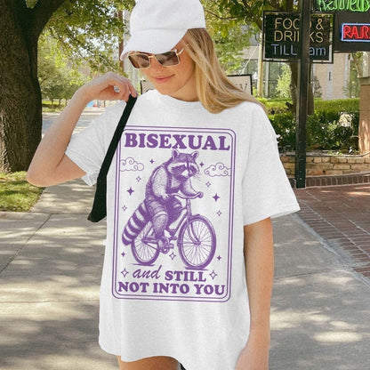 Bisexual and still not into you | bi clothing | bi pride shirt | pride merch | bisexual t shirt | subtle bisexual | bisexual pride gift |