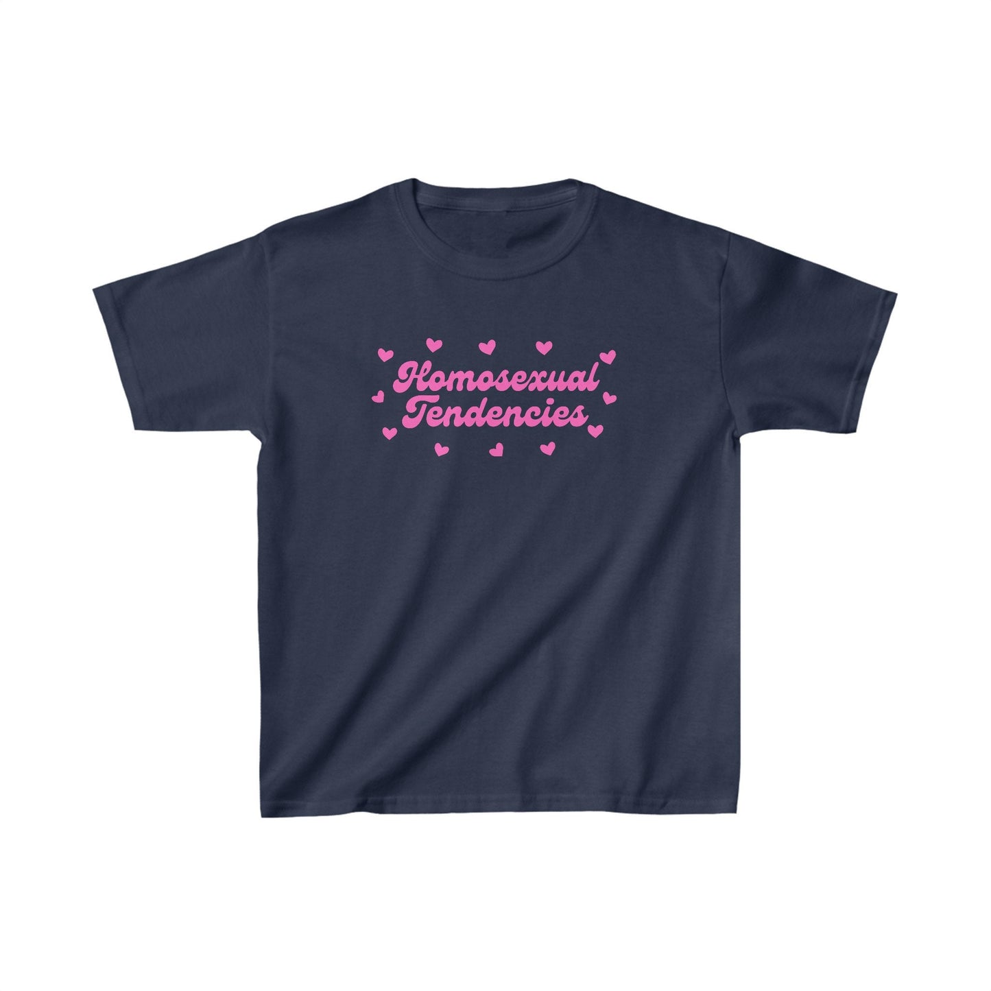 Homosexual tendencies | funny gay shirt | lesbian crop | bisexual crop | retro lesbian shirt | pride merch | subtle pride shirt | pan pride