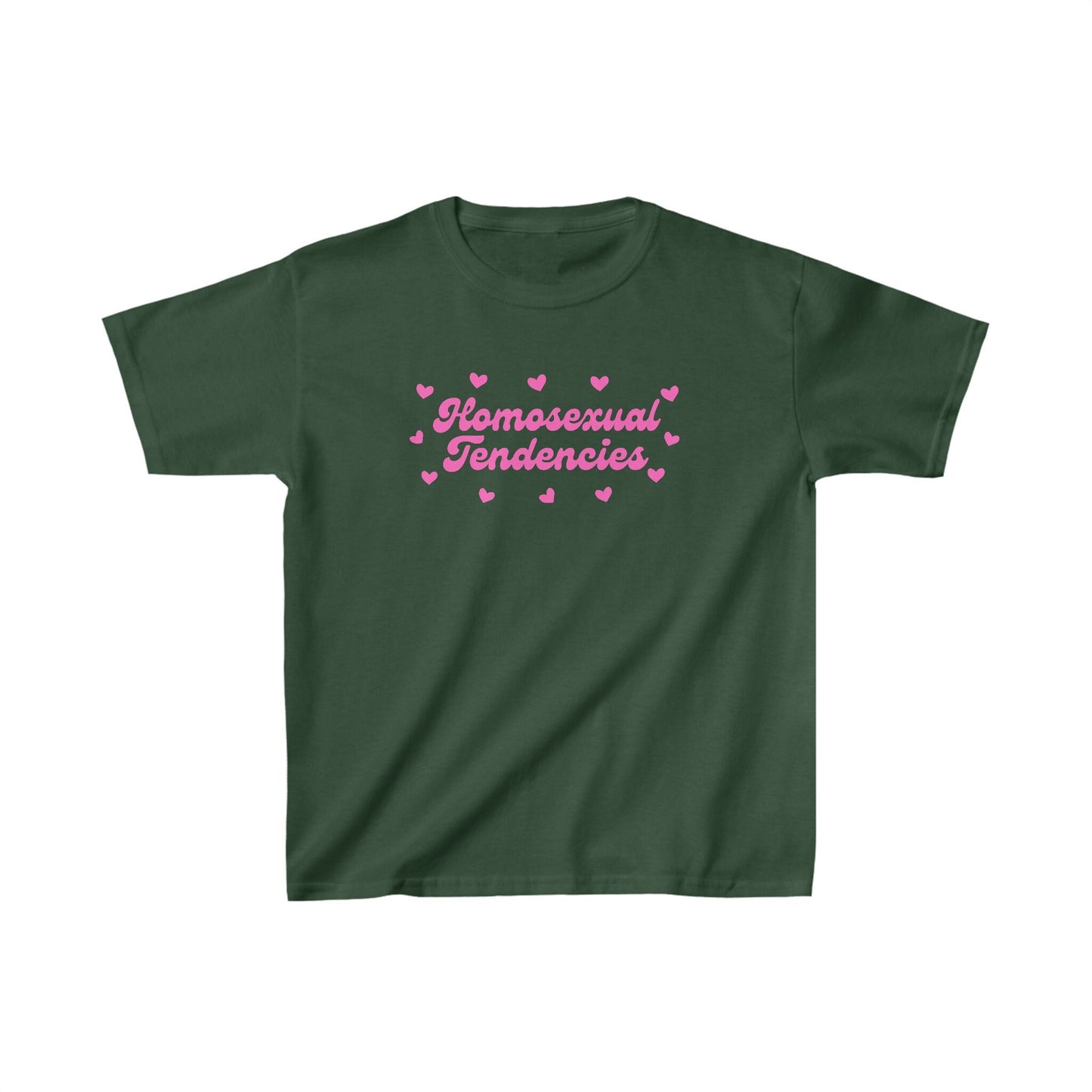 Homosexual tendencies | funny gay shirt | lesbian crop | bisexual crop | retro lesbian shirt | pride merch | subtle pride shirt | pan pride
