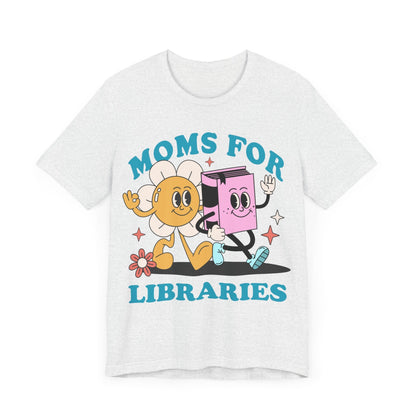 Moms for libraries | banned books apparel | support your local library | read banned books shirt | im with the banned |library shirts | vote