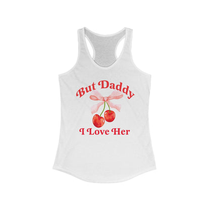 But daddy i love her | lesbian tank top | bisexual tank top | pansexual | lesbian subtle | funny lesbian shirt | sapphic | lesbian clothes