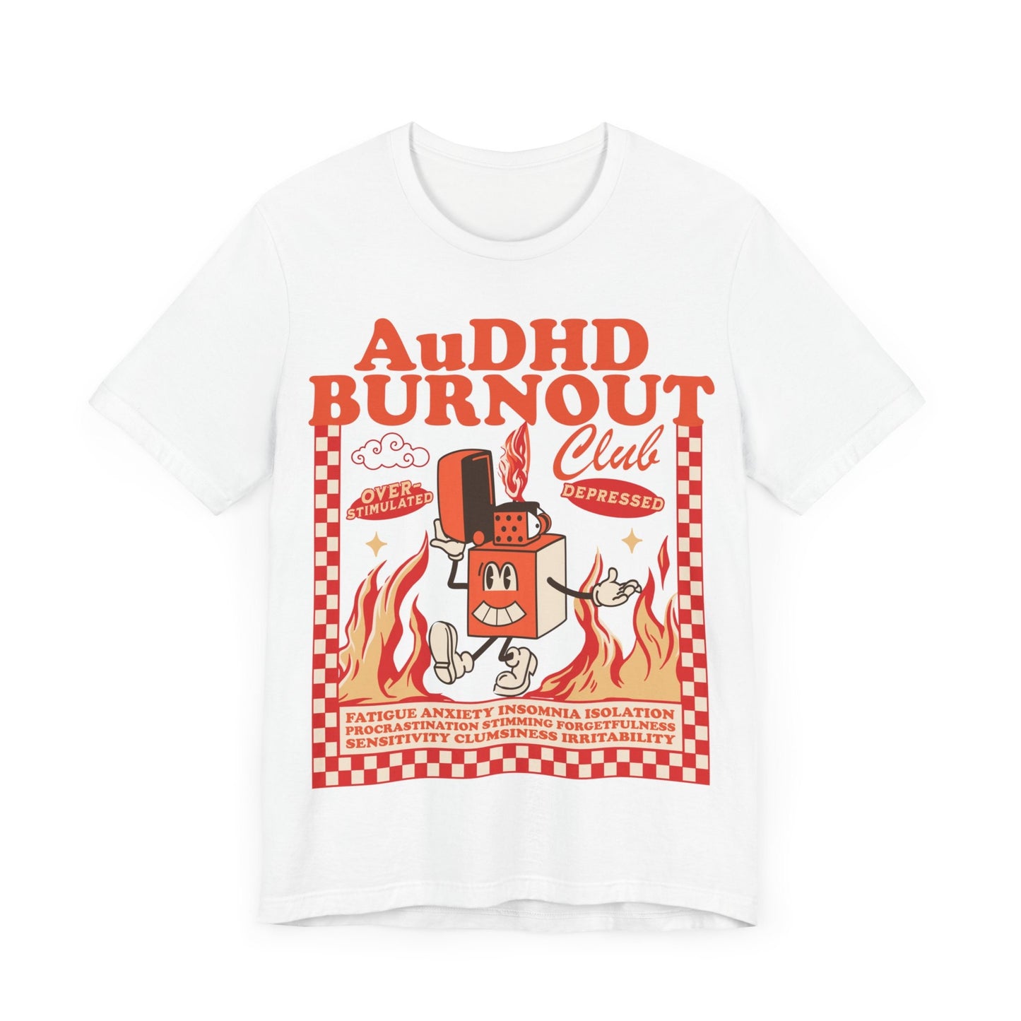 Audhd | neurodiversity affirming | neurodiversity t shirt | overstimulated | sensory overload | neurospicy | bcba shirt | kids autism | gift
