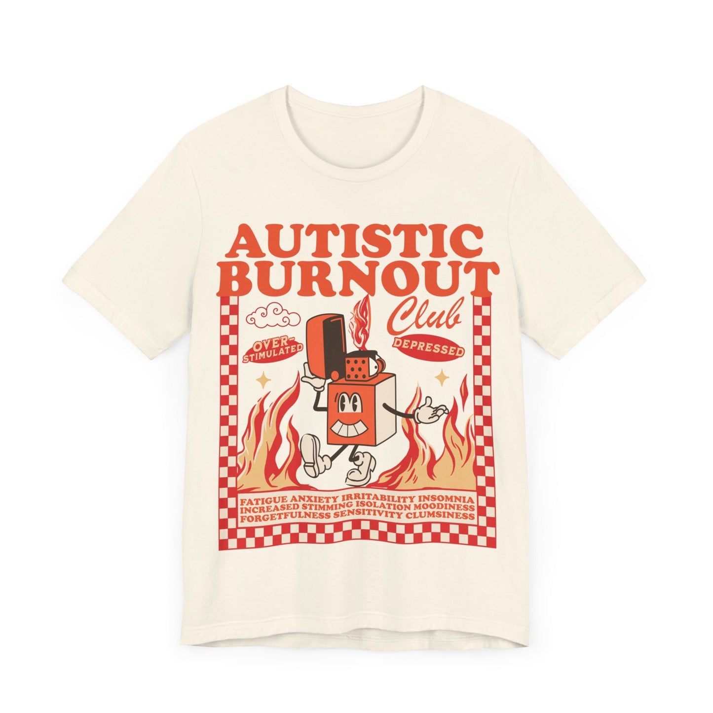Autistic club | neurospicy | neurodiversity affirming | adult autism sensory | autism therapy | overstimulated | actually autistic shirt