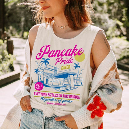 Pansexual tank top | pancake pride