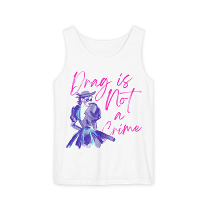 Drag is not a crime tank top | drag queen shirt | gay tank top | trans rights | protect trans youth | trans lives matter | queer tank top