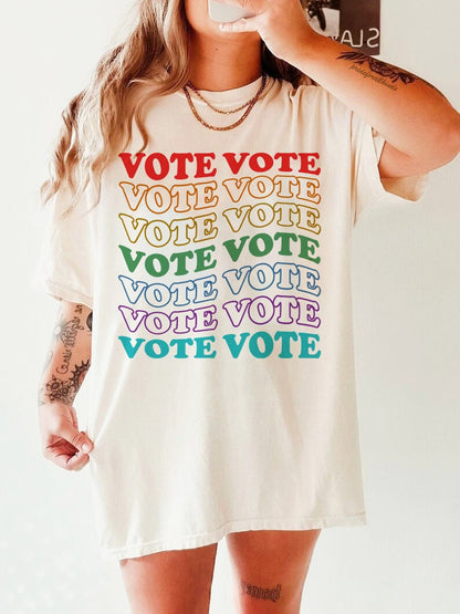 Vote vote vote election day shirt | voters gonna vote | reproductive rights shirt | social democrat | protect trans kids | leftist shirt |