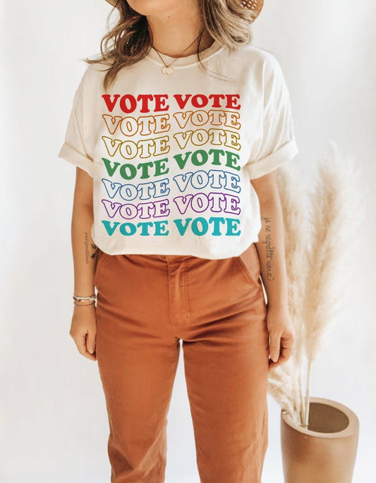 vote vote vote election day shirt