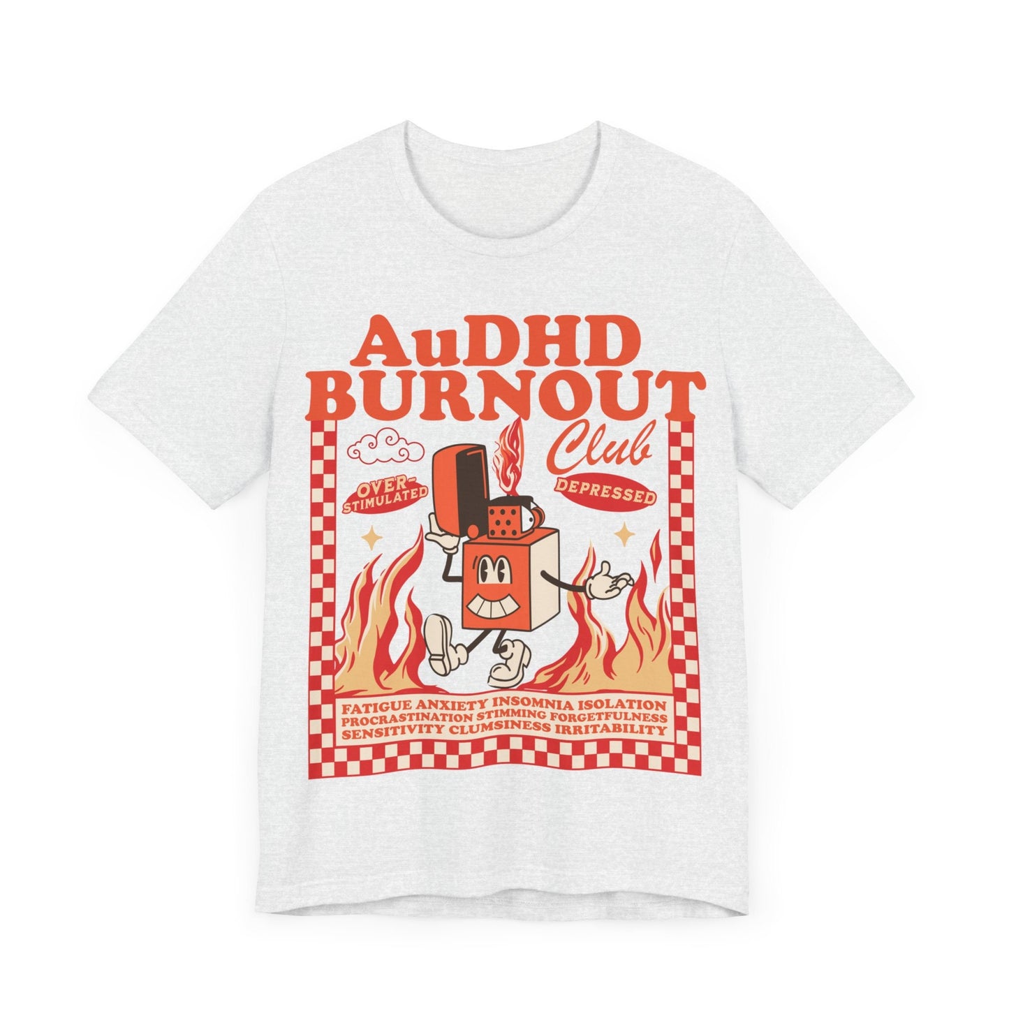 Audhd | neurodiversity affirming | neurodiversity t shirt | overstimulated | sensory overload | neurospicy | bcba shirt | kids autism | gift