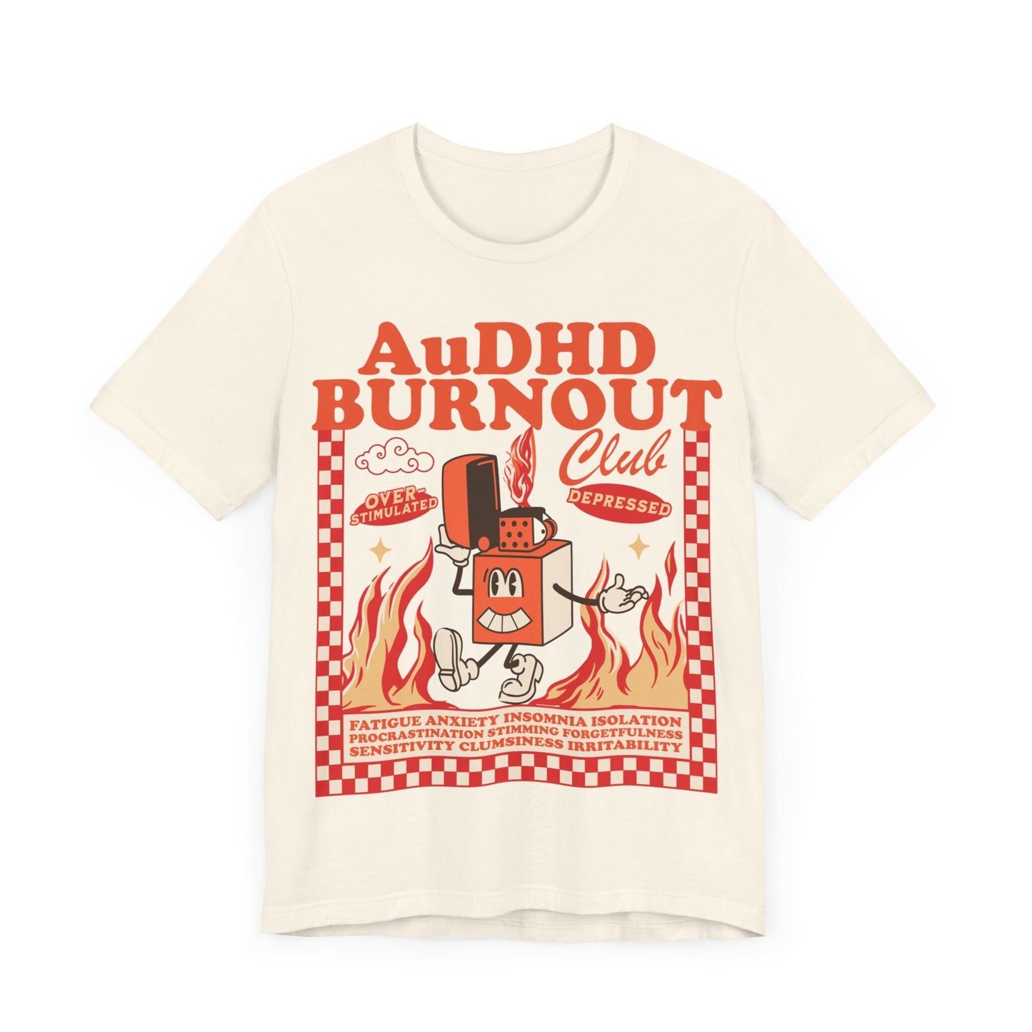 Audhd | neurodiversity affirming | neurodiversity t shirt | overstimulated | sensory overload | neurospicy | bcba shirt | kids autism | gift