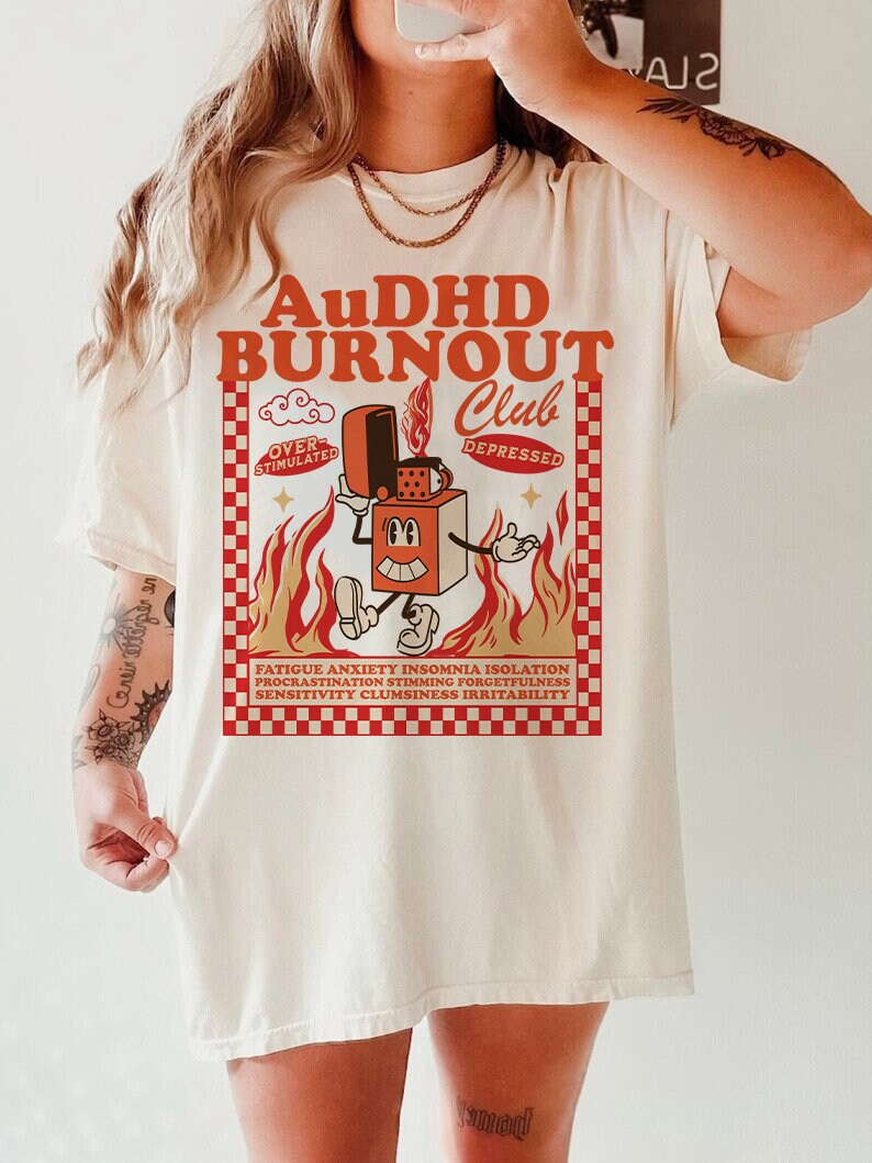 Audhd | neurodiversity affirming | neurodiversity t shirt | overstimulated | sensory overload | neurospicy | bcba shirt | kids autism | gift
