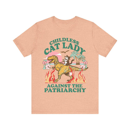 Childless cat lady | childless cat lady against the patriarchy | anti fascist | social democrat | burn the patriarchy |kamala harris coconut