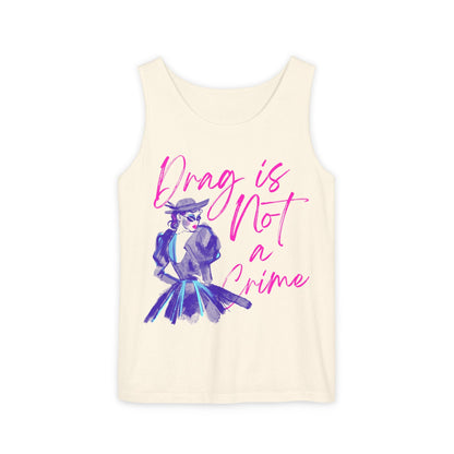 Drag is not a crime tank top | drag queen shirt | gay tank top | trans rights | protect trans youth | trans lives matter | queer tank top