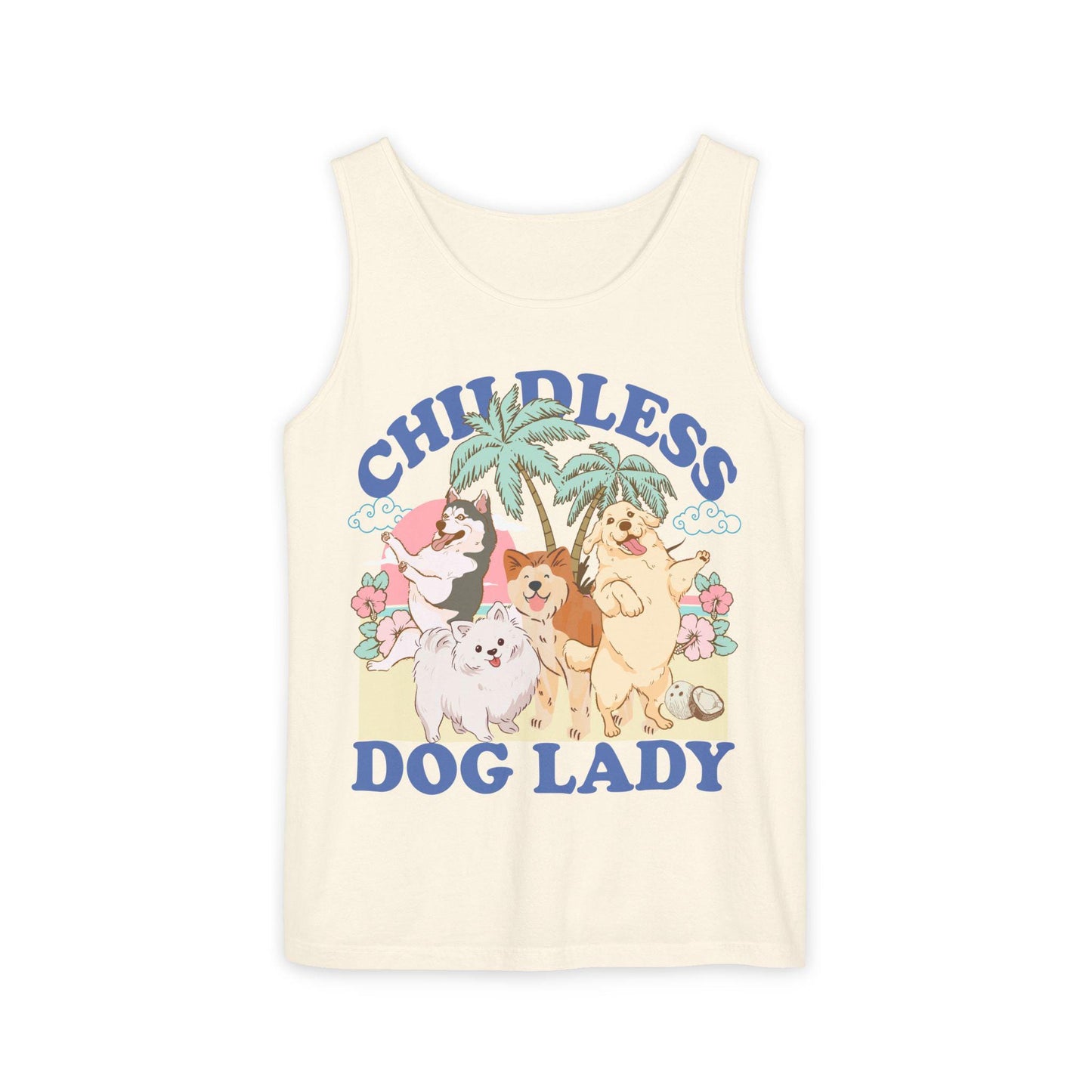 Childless Dog Lady | Childless dog ladies for Kamala | Kamala Harris tank | Feminist tank top | suffragette | vote blue crop | roevember