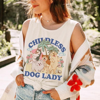 Childless dog lady