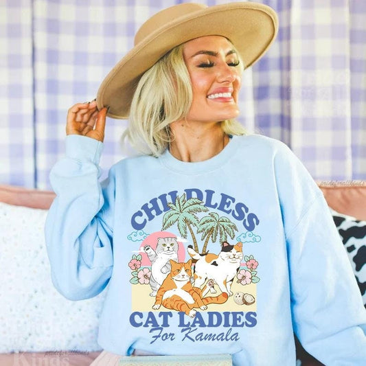 Childless cat ladies sweatshirt