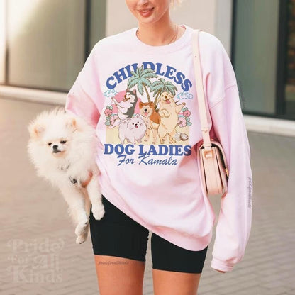 Childless dog ladies for Kamala