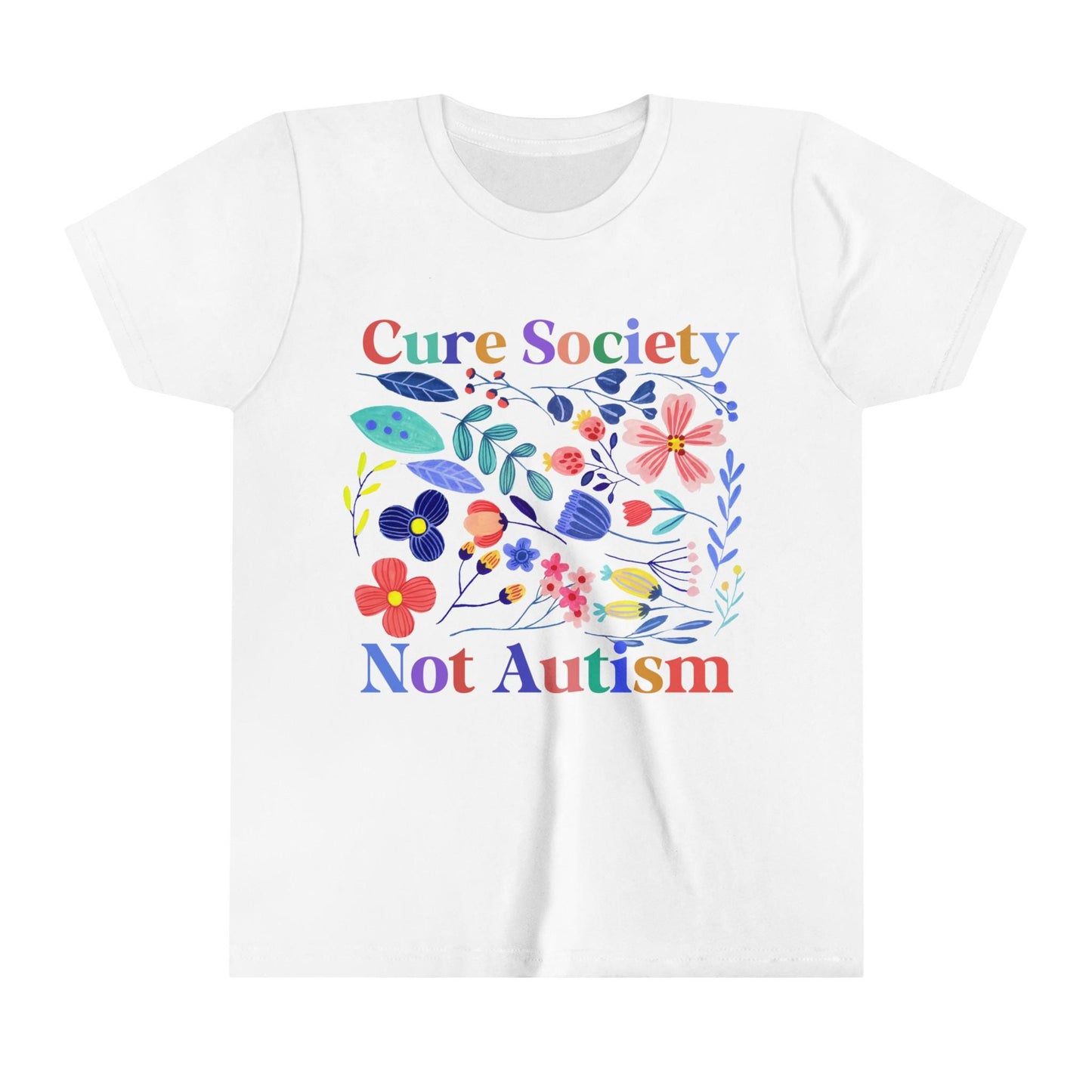 Cure society not autism | kids autism shirt | autistic preschool | neurodiversity affirming | autism mom gift | embrace neurodiversity |bcba