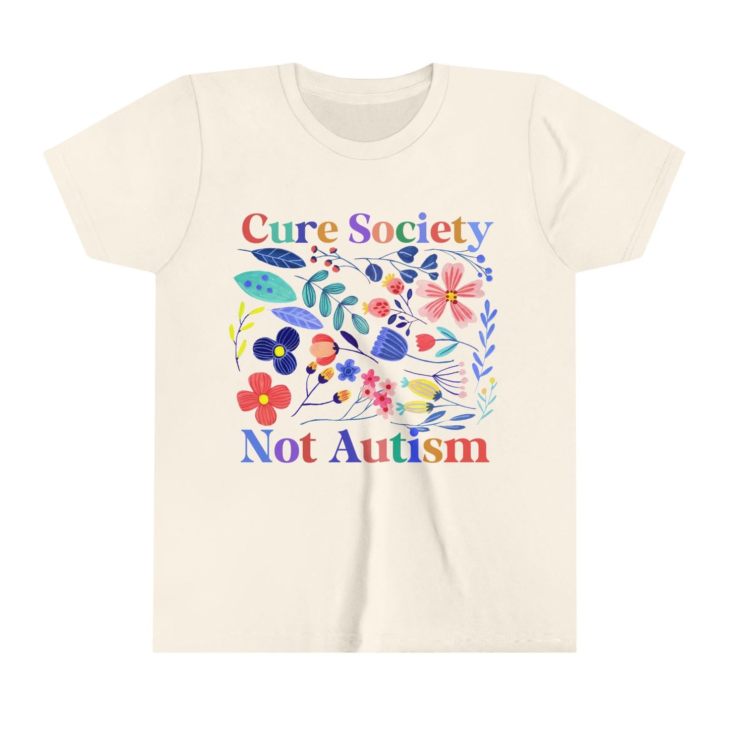Cure society not autism | kids autism shirt | autistic preschool | neurodiversity affirming | autism mom gift | embrace neurodiversity |bcba