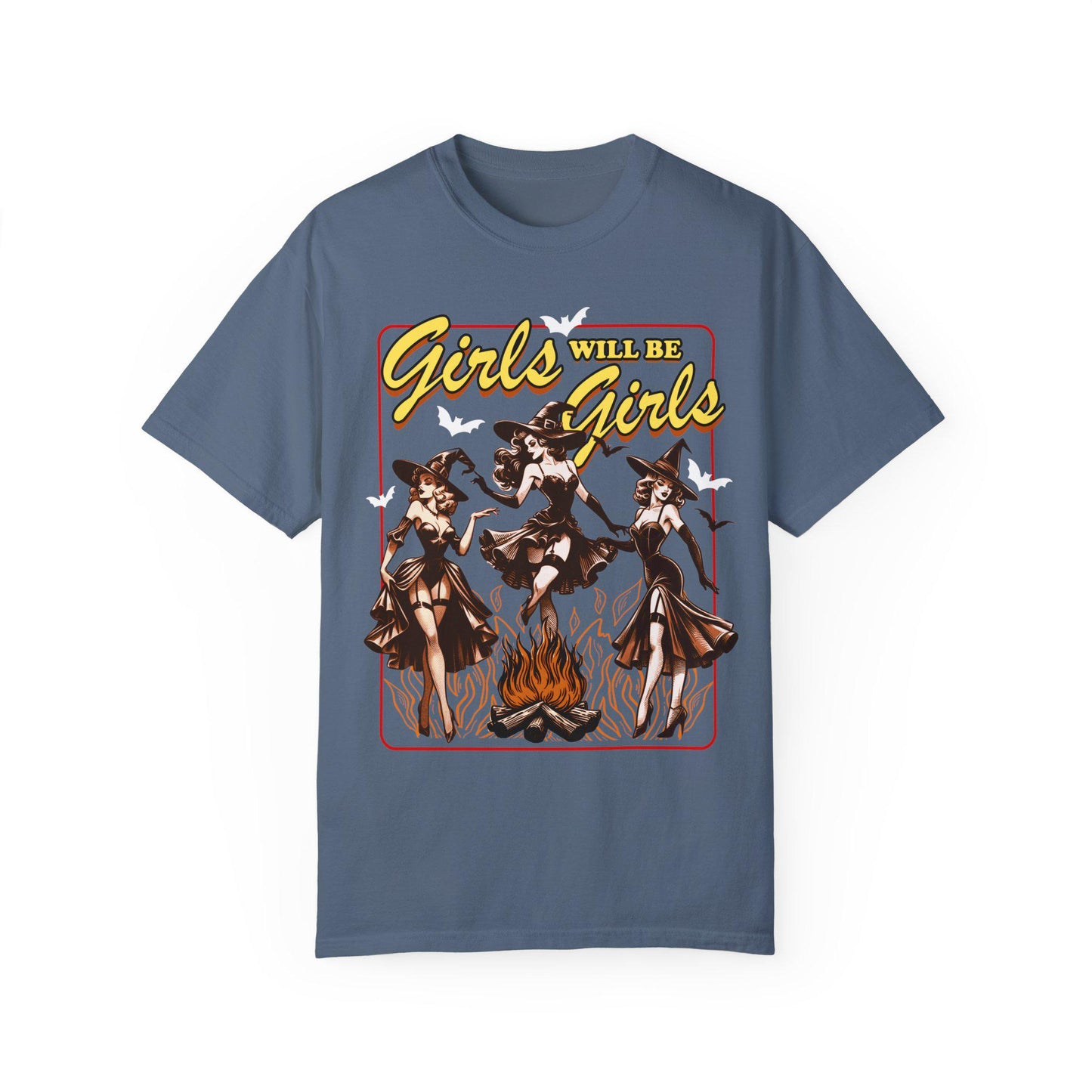 Girls will be girls witch shirt | feminist halloween shirt | burn the patriarchy | halloween witch | feminist witch | funny witch shirt |