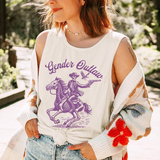 Gender outlaw tank top