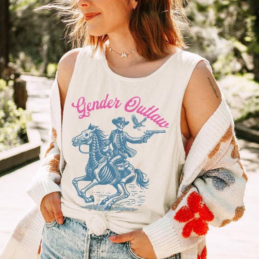 Gender outlaw tank top