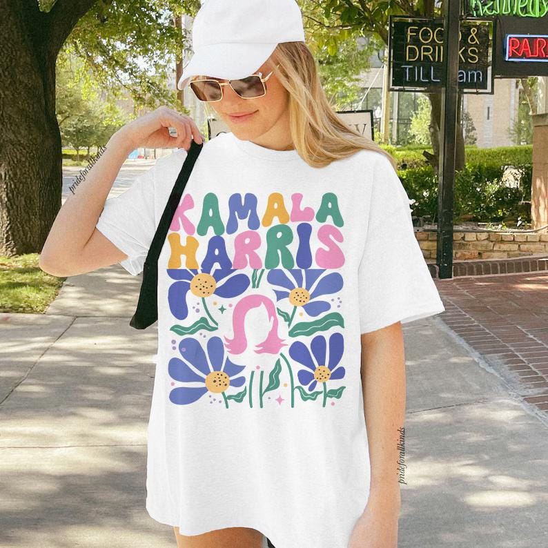 Kamala Harris t-shirt | retro kamala shirt | harris 47 | kamala 2024 | social democrat | anti trump shirt | vote blue | reproductive rights