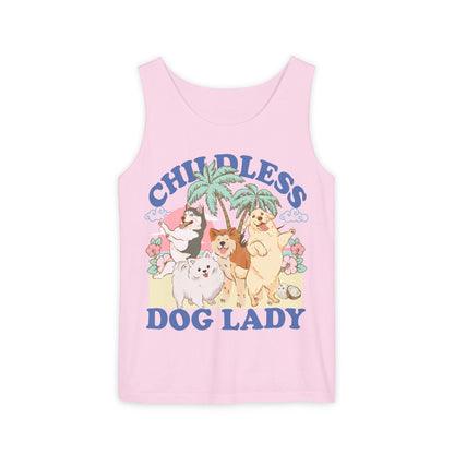 Childless Dog Lady | Childless dog ladies for Kamala | Kamala Harris tank | Feminist tank top | suffragette | vote blue crop | roevember