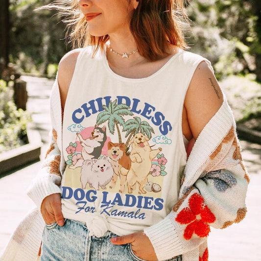 Childless dog ladies for kamala