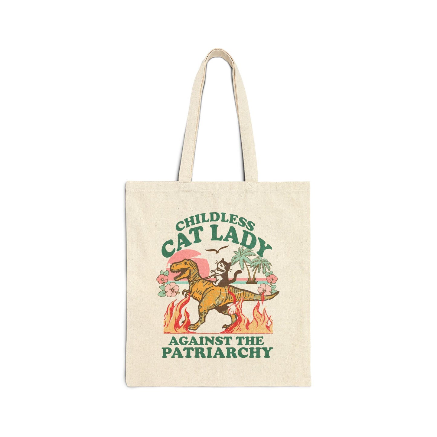 Childless cat lady tote bag | feminist tote bag | Childless cat ladies for Kamala | Harris 2024 | social democrat | leftist gifts| vote blue