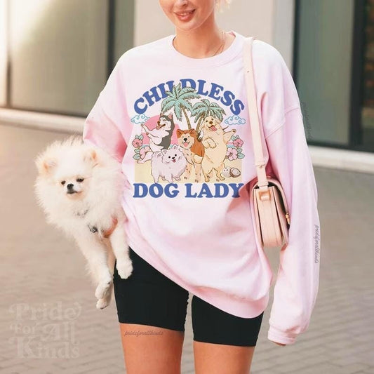 Childless dog lady