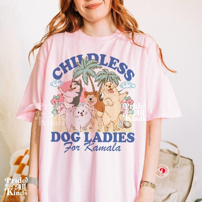 childless dog lady for kamala