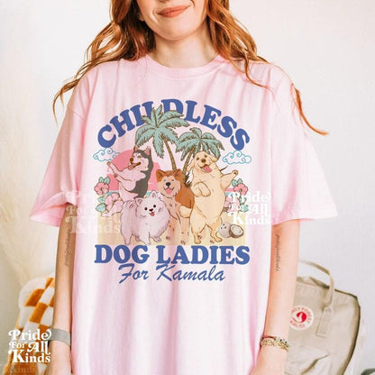 childless dog lady for kamala