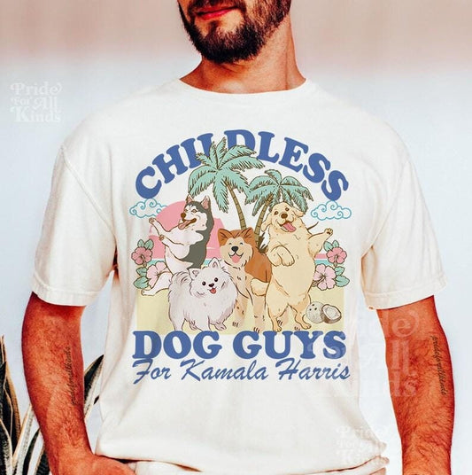 Childless dog guys for Kamala Harris